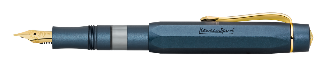 Kaweco Piston Al Sport NAVY fountain pen (without ink)