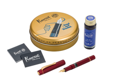 Kaweco Al Sport RED Piston Filler (with ink bottle)