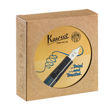 Kaweco Piston Al Sport NAVY fountain pen (with bottled ink)